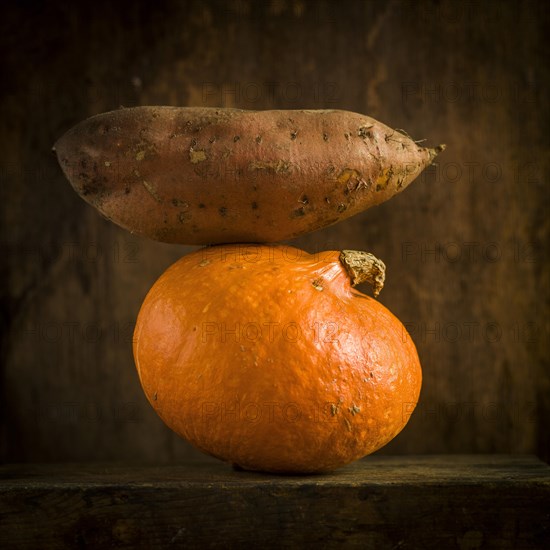 Sweet potato and pumpkin