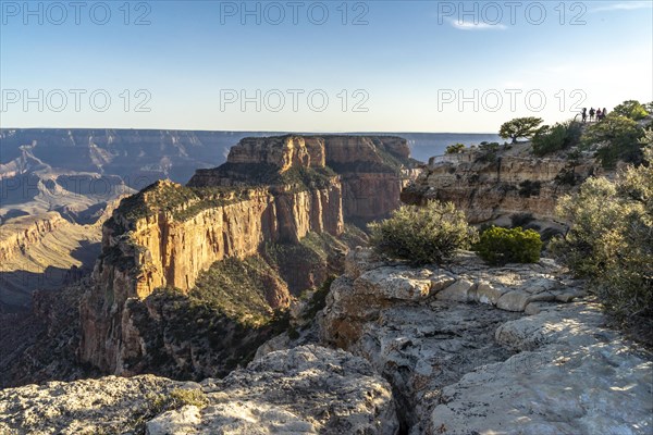 Wotan's Throne and viewpoint at Cape Royal