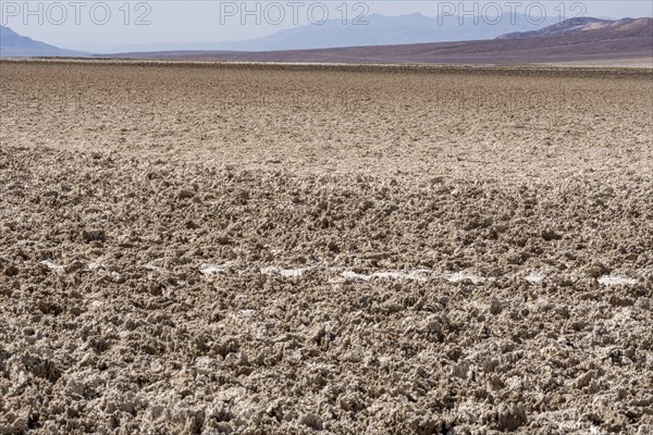 Salt flats near Badwater