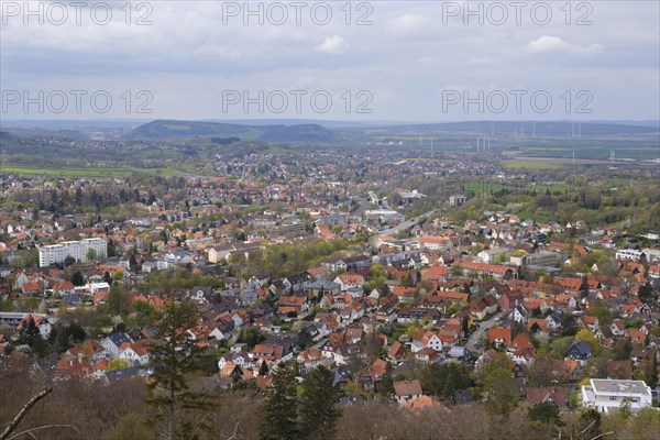 View of Bad Harzburg from the Burgberg