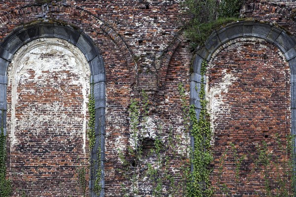 Ruin of the former abbey of Aulne