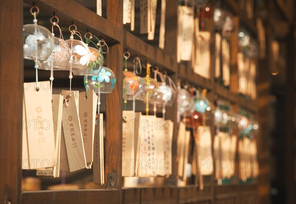 Japanese wind chimes for praying good fortune