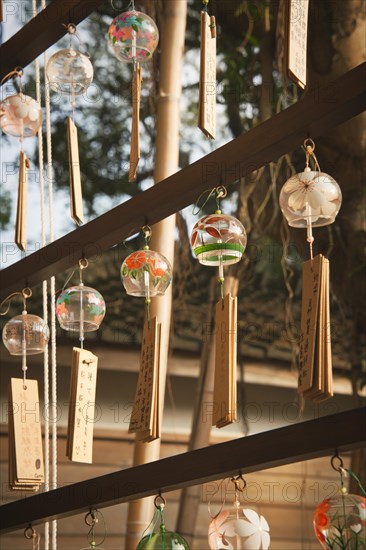 Japanese wind chimes for praying good fortune