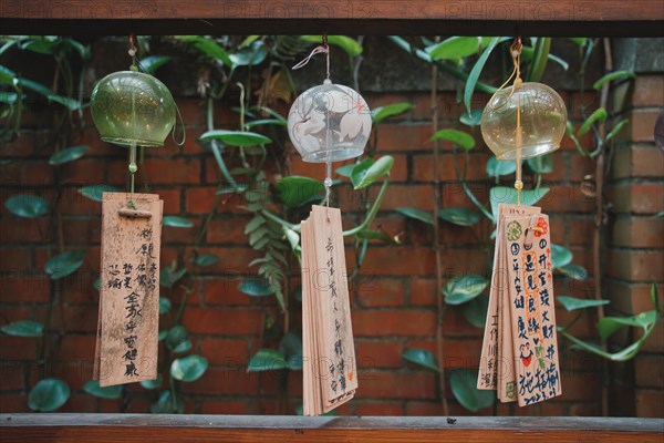 Japanese wind chime decoration for praying good luck