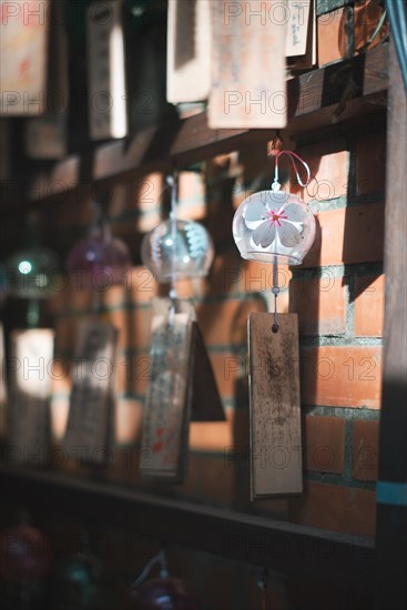 Japanese wind chime decoration for praying good luck