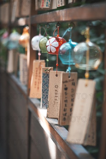 Japanese wind chime decoration for praying good luck