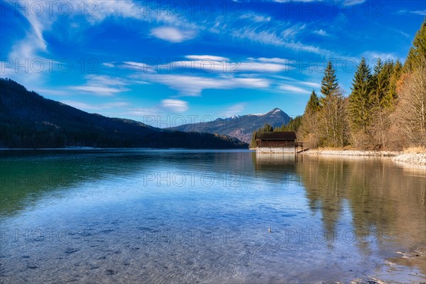 Boathouse at Walchensee