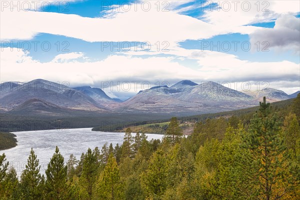 Landscape in Rondane National Park