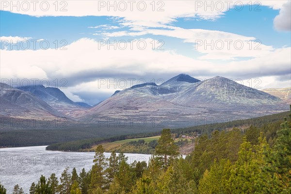 Landscape in Rondane National Park