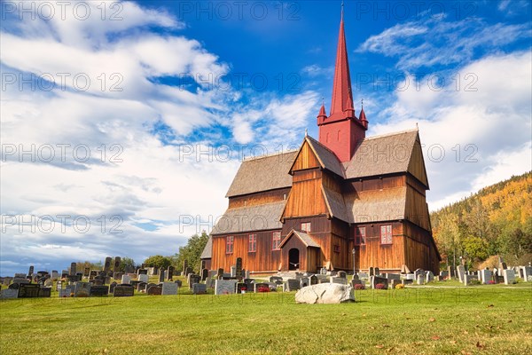 Ringebu Stave Church in Gudbransdalen