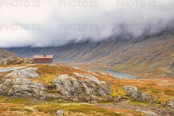 Breiddalen Valley Lookout with Giant Cloud