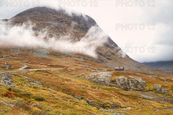 Breiddalen Valley Lookout with Giant Cloud