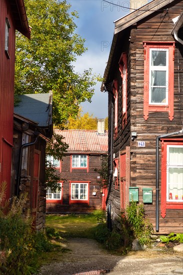 Wooden houses in Röros