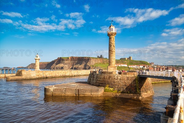 Harbour entrance of Whitby