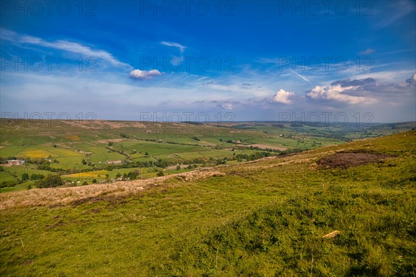 View over the North York Moors National Park