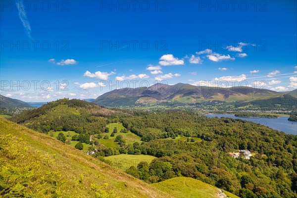 View of Derwentwater from Catbells