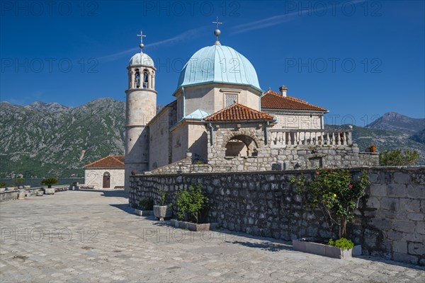 Church of Mary of the Rock on the island of Gospa od ?krpjela