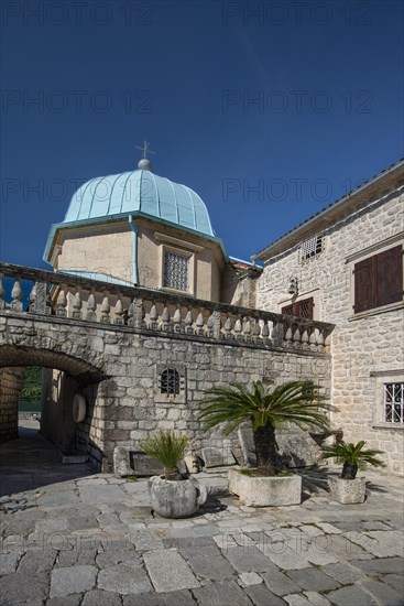 Church of Mary of the Rock on the island of Gospa od ?krpjela