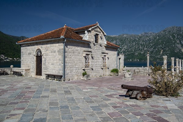 Church of Mary of the Rock on the island of Gospa od ?krpjela