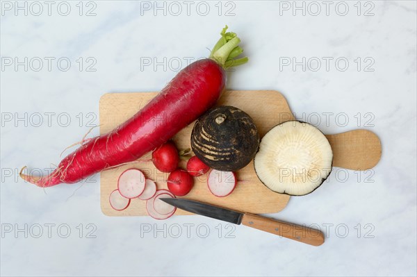 Red and black radish