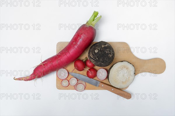 Red and black radish