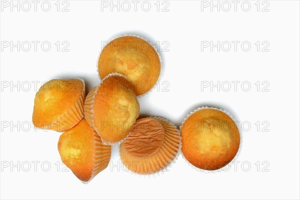 Several muffins as cropped image