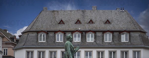 House with slate roof