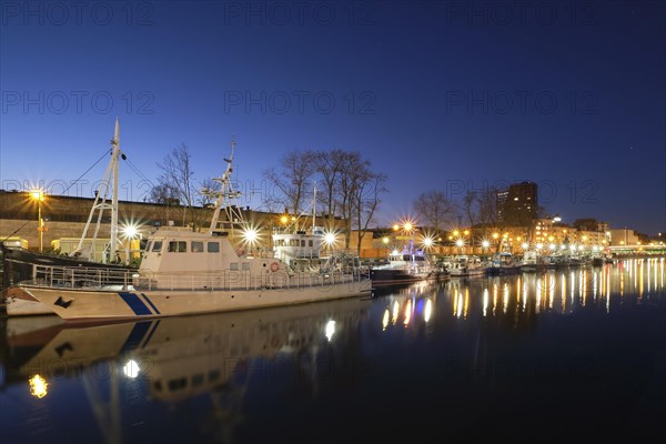 Jetty for boats and yachts in Klaipeda