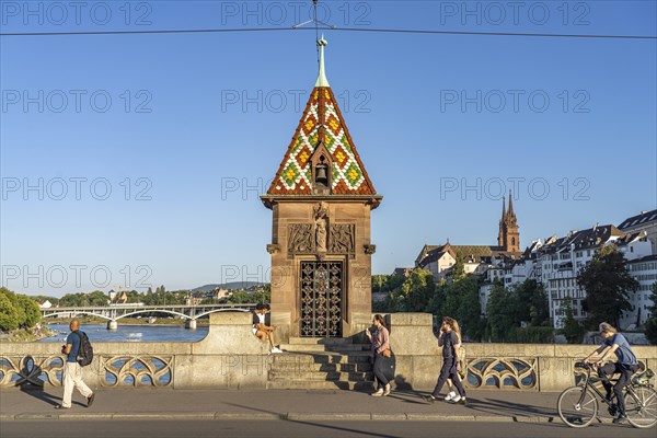 Bridge Chapel on the Mittlere Brücke in Basel