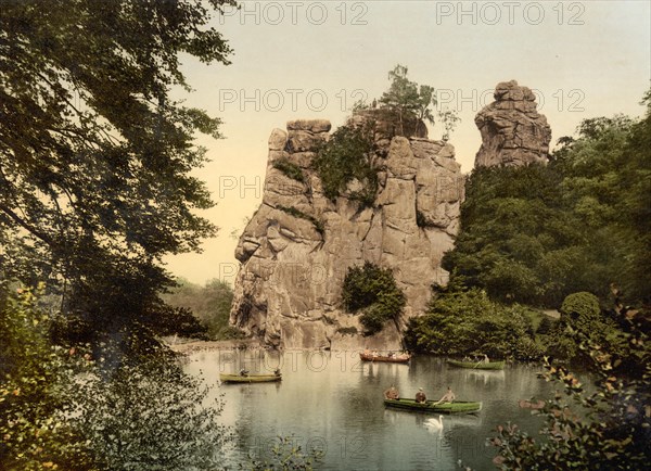 The Externsteine near Detmold