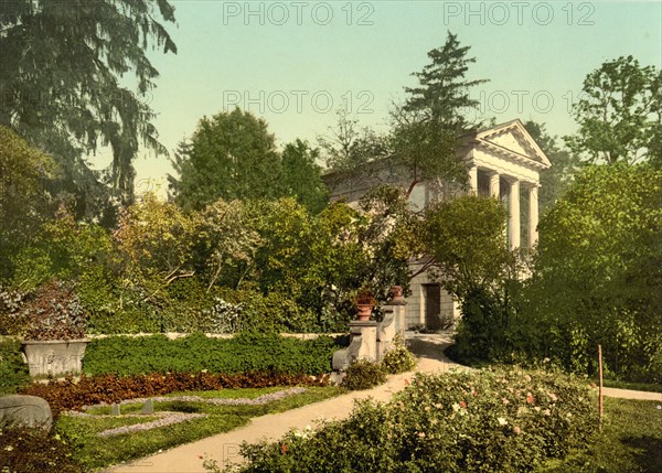 The Flora Temple in the Park of Wörlitz