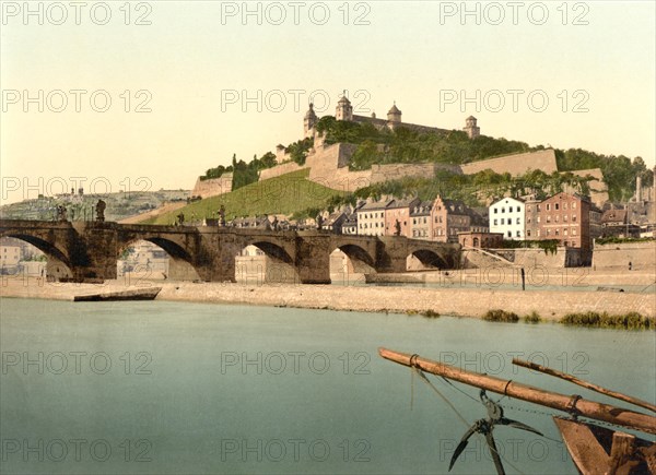 Main River and Fortress in Würzburg