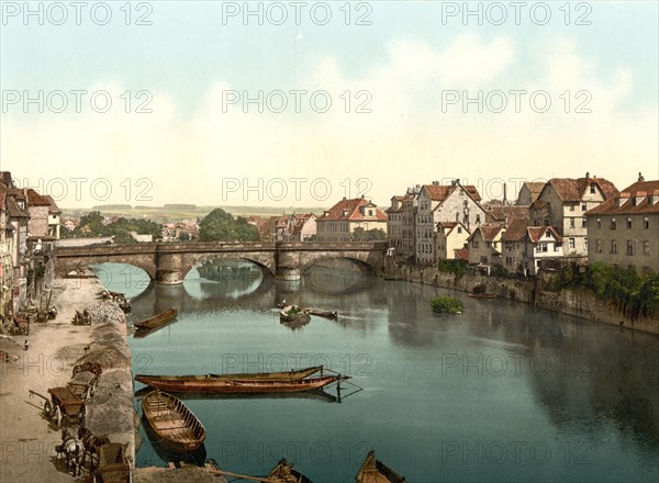 The Fulda Bridge in Kassel