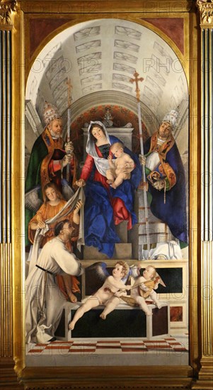 Mary with Child and Saints