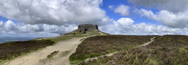 Summit panorama with Jubilee Tower