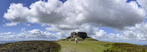 Summit panorama with Jubilee Tower