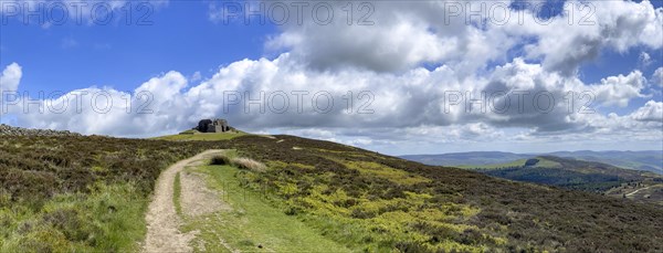 Summit panorama with Jubilee Tower