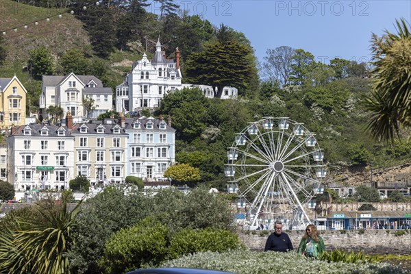 Ferris Wheel and Historic Buildings