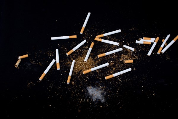 World No Tobacco Day poster for say no smoking concept