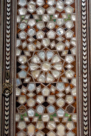 Ottoman art example of Mother of Pearl inlays