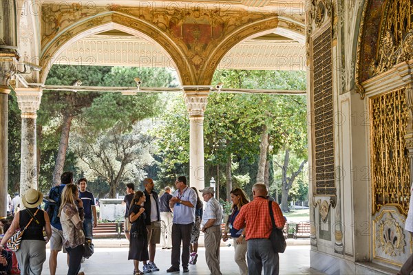 Atrium of Topkapi Palace of Istanbul