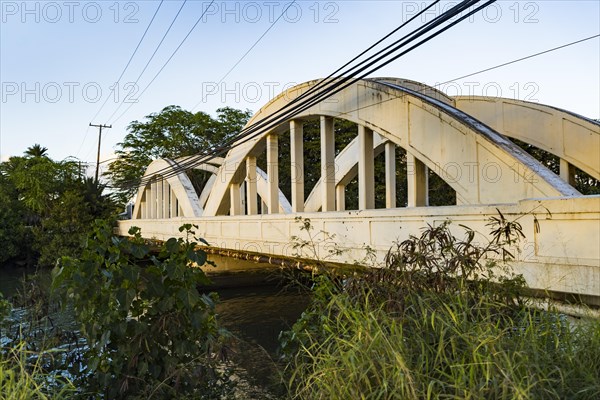 Rainbow Bridge in northern town Haleiwa