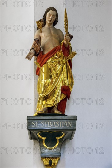 Figure of St Sebastian