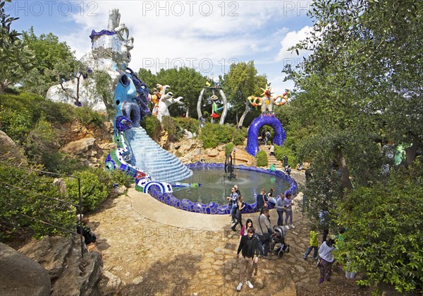 Giardino dei Tarocchi by Niki de Saint Phalle