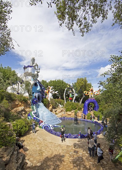 Giardino dei Tarocchi by Niki de Saint Phalle