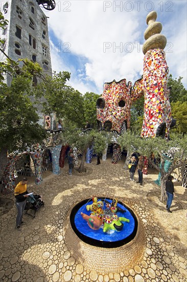 Giardino dei Tarocchi by Niki de Saint Phalle