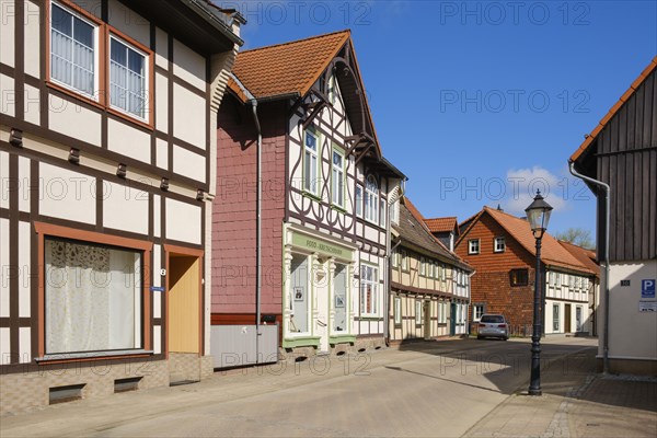 Half-timbered houses in the old town