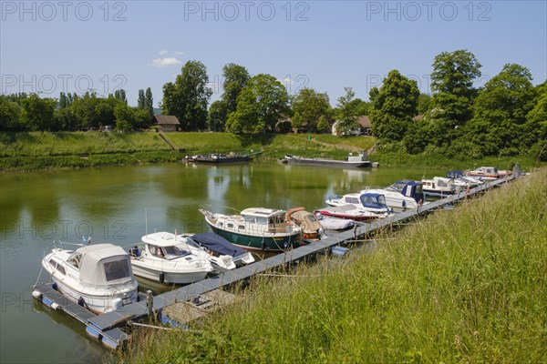 Harbour on the branch of the Weser