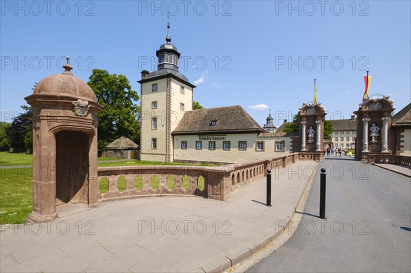 Entrance to Corvey Monastery and Castle