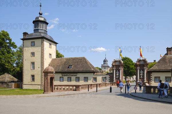 Entrance to Corvey Monastery and Castle